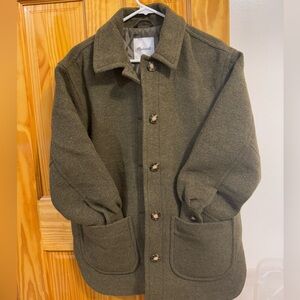 Madewell Brushed Belrose Shirt Jacket